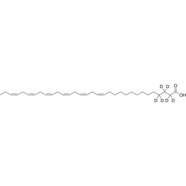 Dotriaconta-14,17,20,23,26,29-hexaenoic acid-d6 2692624-20-5